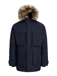 jjstar parka jacket dark navy jack jones